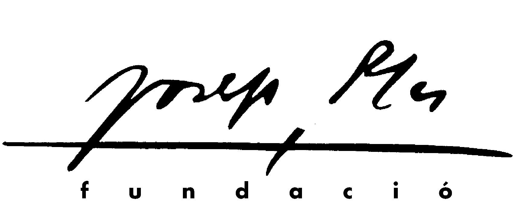 Logo de Fundació Josep Pla